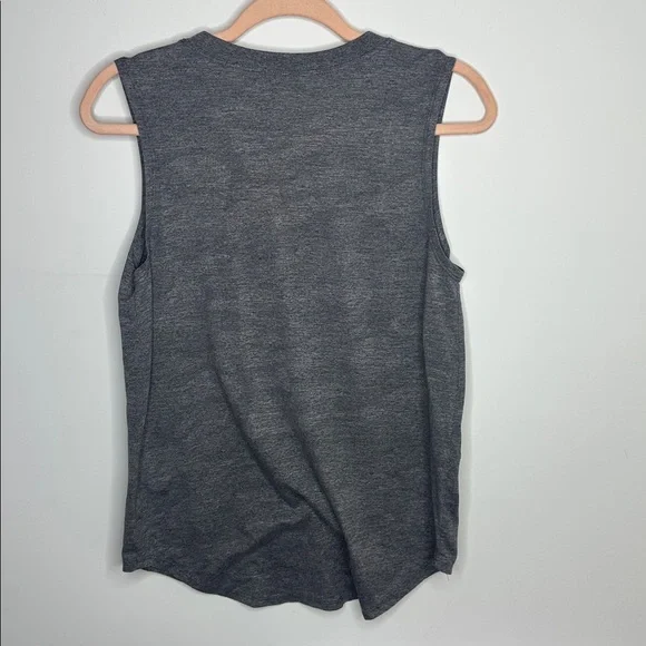 Burn boot camp women’s grey tank top size M vintage - Picture 3 of 3